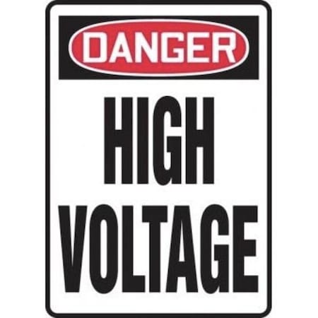 Accuform Danger Sign, MELC128XV MELC128XV